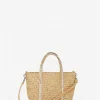 Vanessa Bruno Raffia Xs Cabas Tote- Raffia