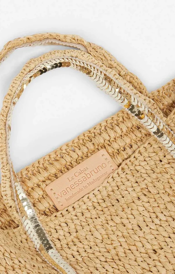 Vanessa Bruno Raffia Xs Cabas Tote- Raffia