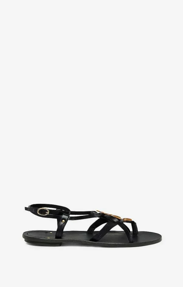 Vanessa Bruno Sandals In Vegetable Tanned Leather- 36 | 37