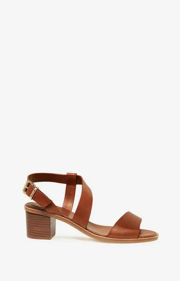 Vanessa Bruno Sandals In Vegetable Tanned Leather- 36 | 37