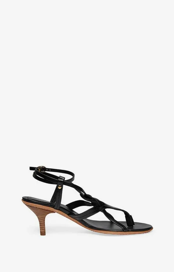 Vanessa Bruno Sandals In Vegetable Tanned Leather- 36 | 37