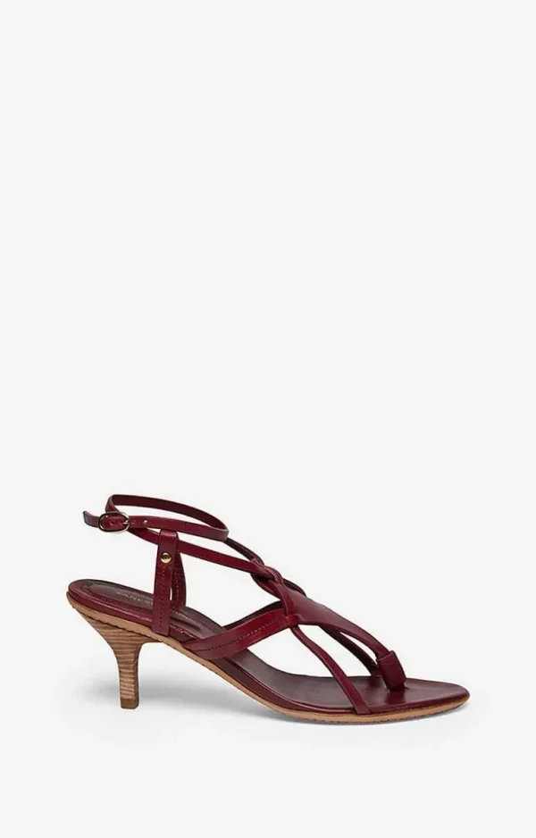 Vanessa Bruno Sandals In Vegetable Tanned Leather- 36 | 37