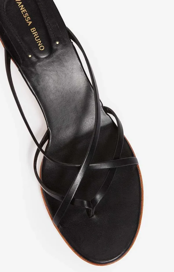 Vanessa Bruno Sandals In Vegetable Tanned Leather- 36 | 37