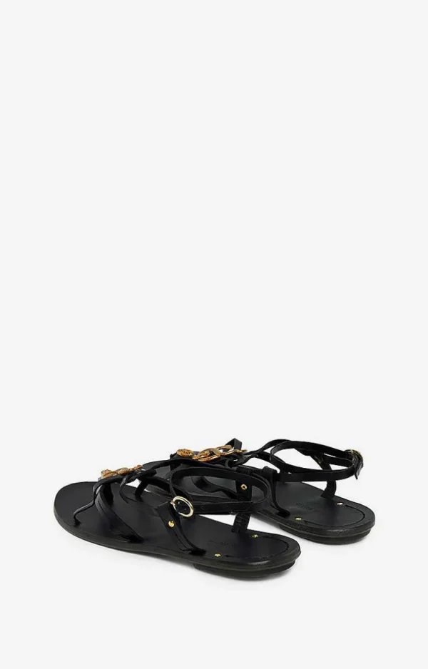 Vanessa Bruno Sandals In Vegetable Tanned Leather- 36 | 37