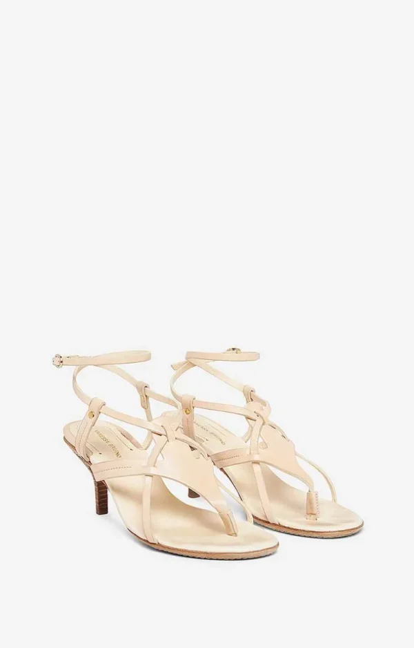 Vanessa Bruno Sandals In Vegetable Tanned Leather- 36 | 37