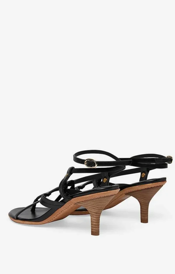 Vanessa Bruno Sandals In Vegetable Tanned Leather- 36 | 37