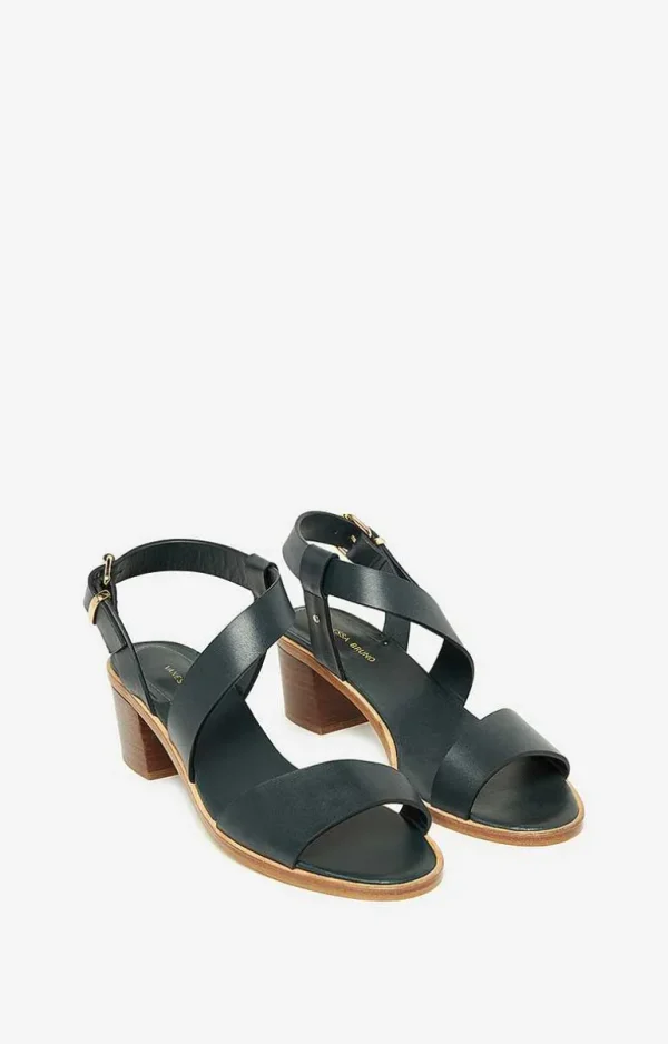 Vanessa Bruno Sandals In Vegetable Tanned Leather- 36 | 37