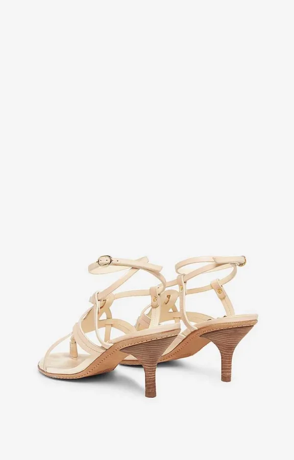 Vanessa Bruno Sandals In Vegetable Tanned Leather- 36 | 37