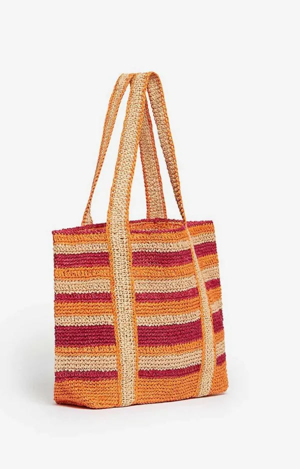 Vanessa Bruno Small Raffia Cabas Tote- Raffia