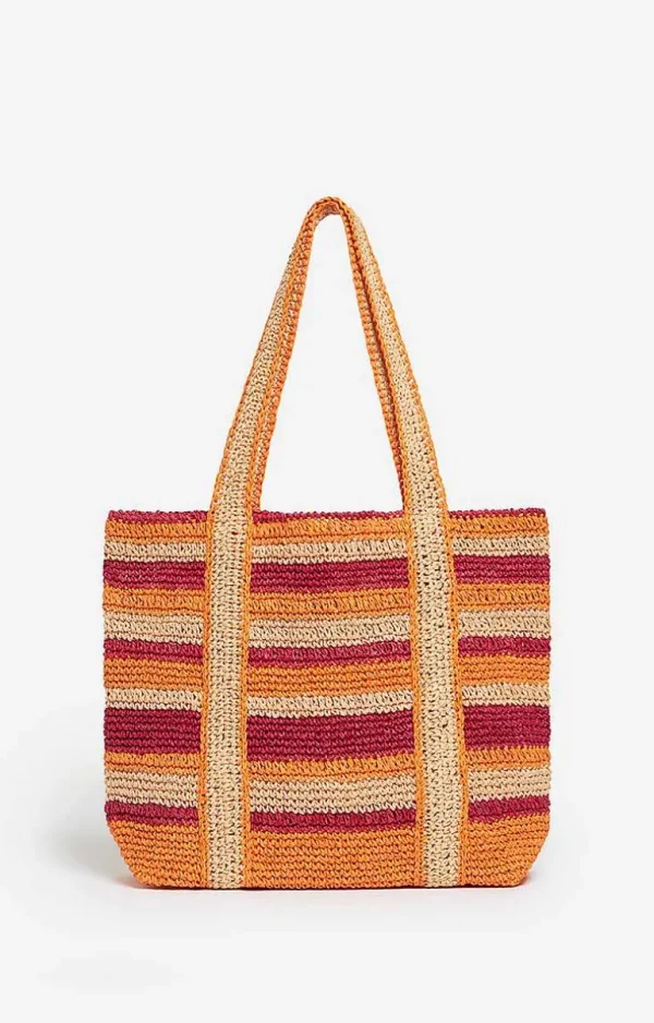 Vanessa Bruno Small Raffia Cabas Tote- Raffia