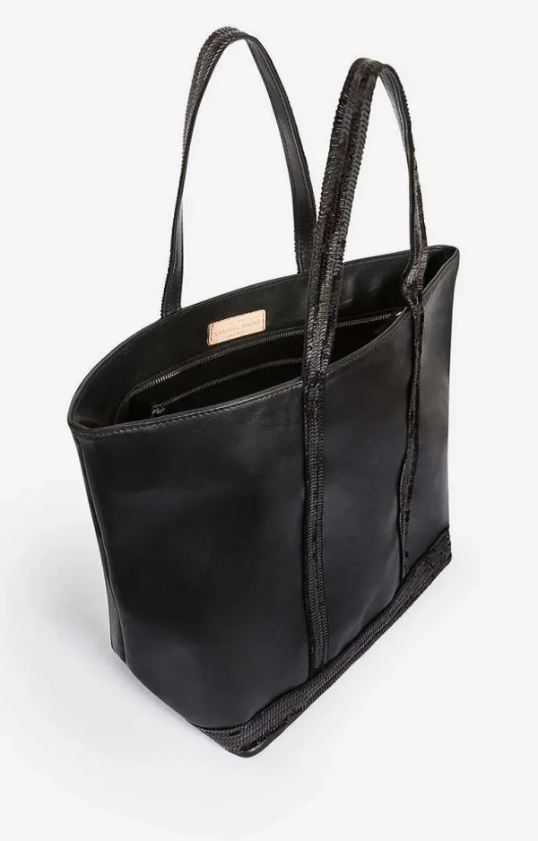 Vanessa Bruno Smooth Leather L Cabas Tote- Leather Tote Bags