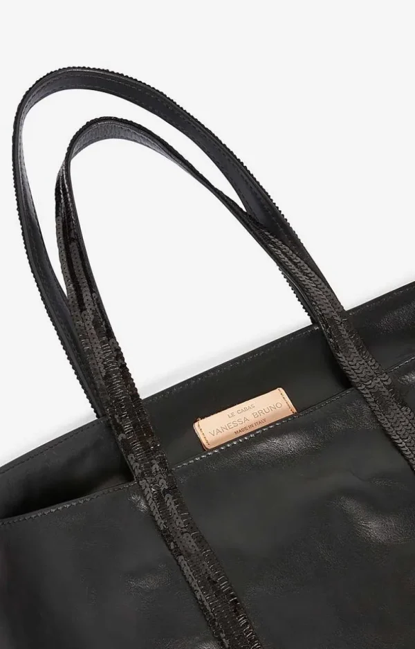 Vanessa Bruno Smooth Leather L Cabas Tote- Leather Tote Bags