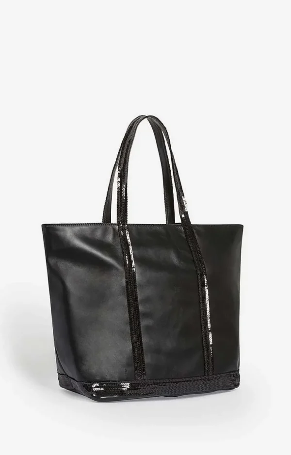 Vanessa Bruno Smooth Leather L Cabas Tote- Leather Tote Bags