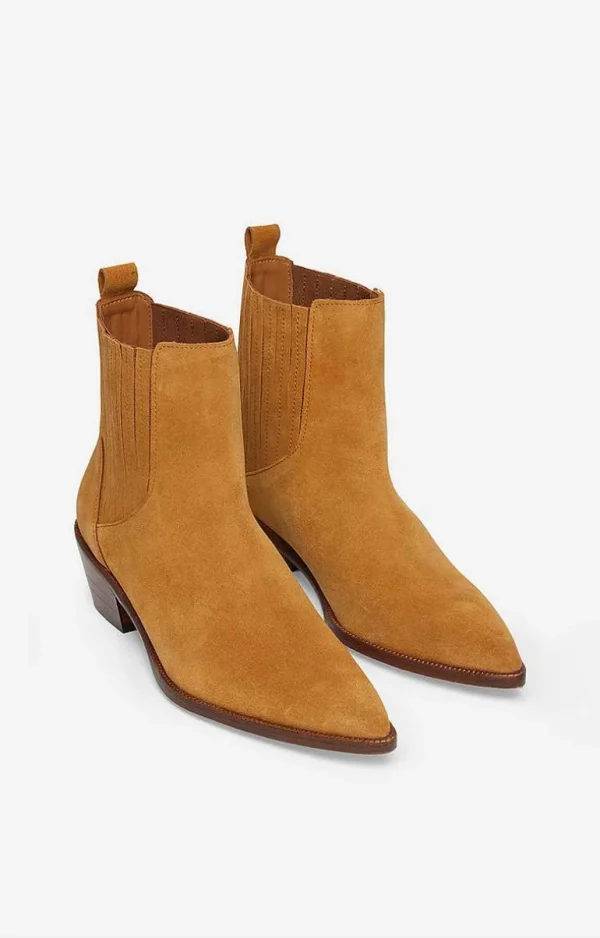 Vanessa Bruno Suede Ankle Boots- 36 | 37