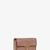 Vanessa Bruno Woven Leather Small Moon Bag- Moon